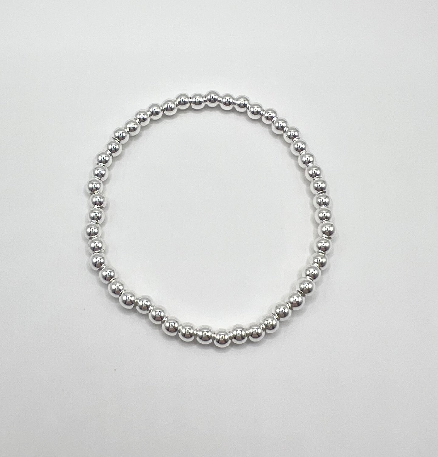 Chunky full silver bracelet