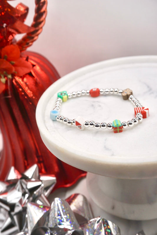 Christmas Morning Silver bracelet