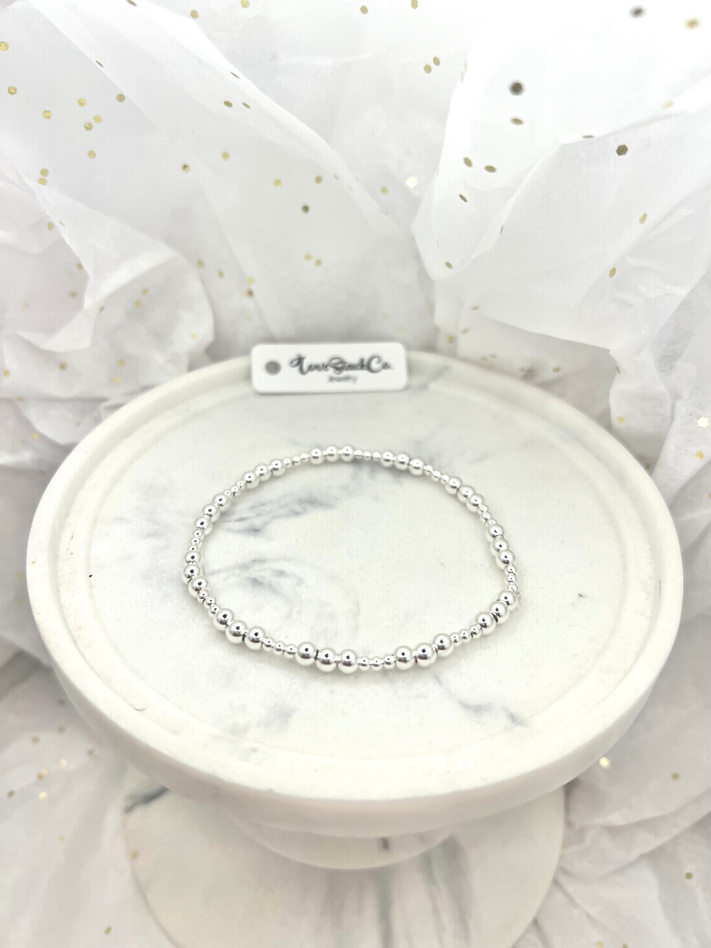 Classy sterling bracelet