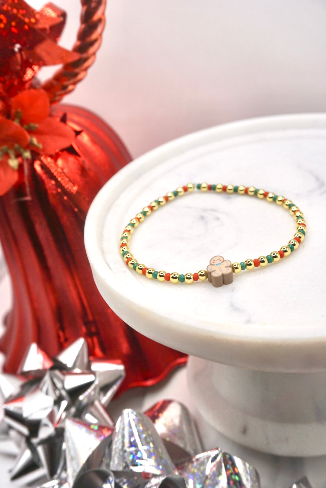 Gingerbread Man Bracelet