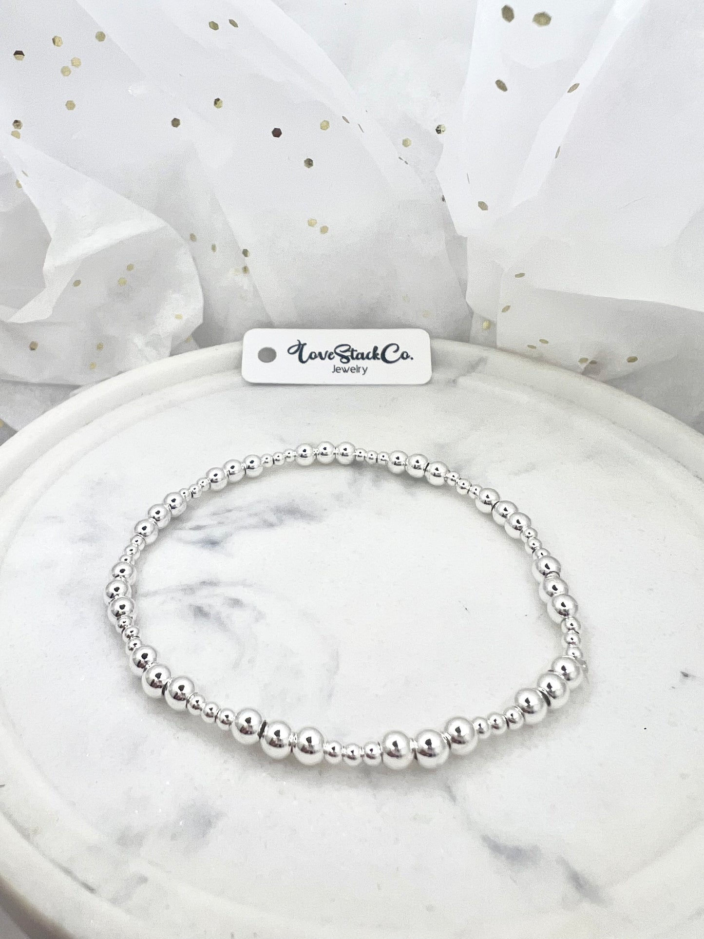 Classy sterling bracelet